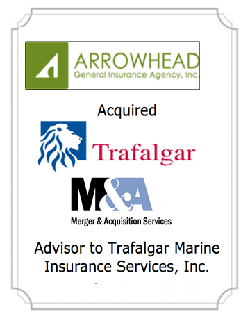 Arrowhead acquires Managing General Agency, Trafalgar Marine