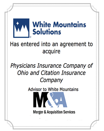 M&A assists White Mountains Solutions in runoff acquisitions